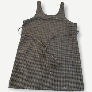 JLNY Vintage A-line Dress Blue Brown Plaid SZ 2X